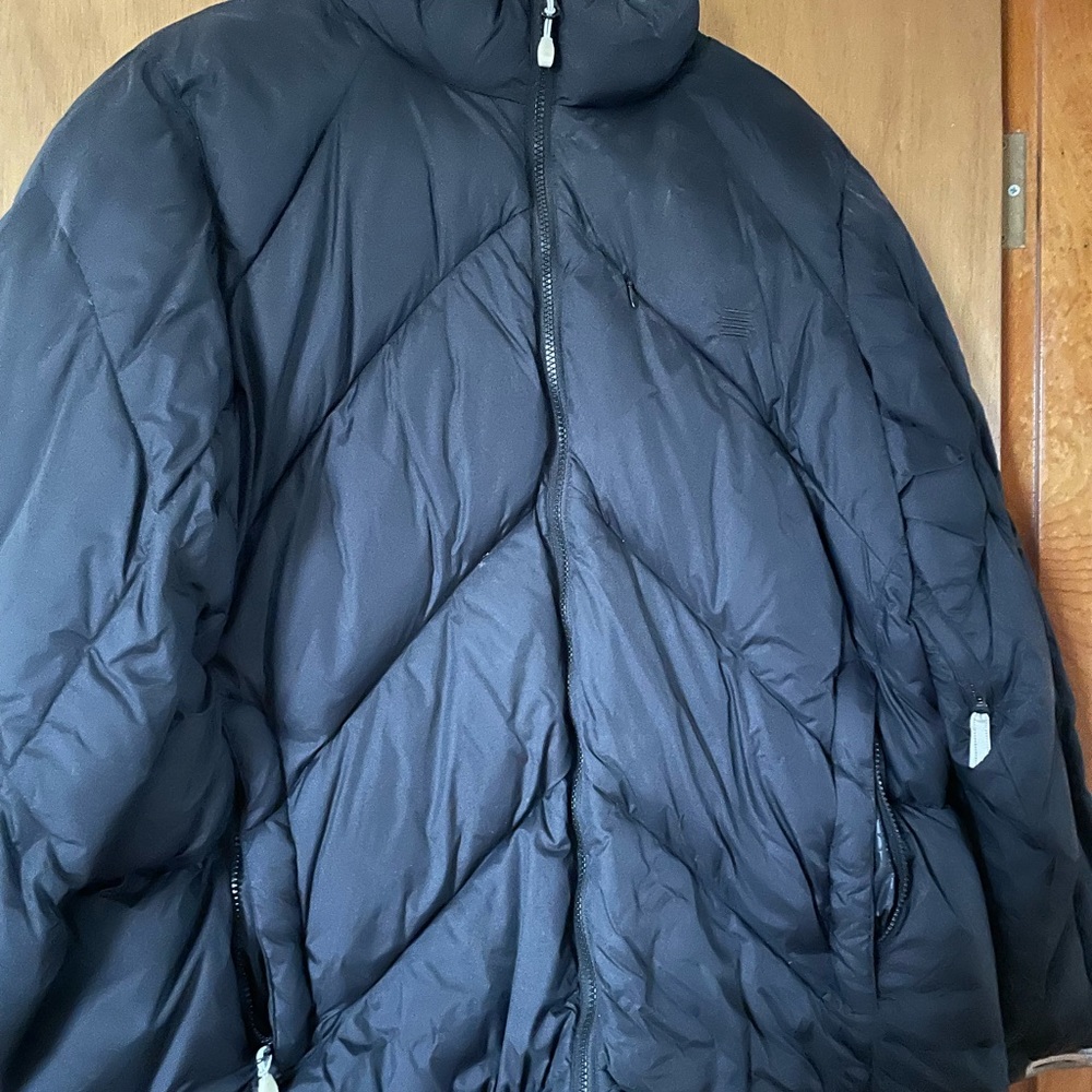 Lands End Winter Coat - Black - 2x